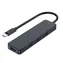 Gembird UHB-CM-U3P4-01 černá / USB-C rozbočovač / 4x USB 3.0