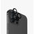 Uniq Optix hliníkové ochranné sklo na čočku fotoaparátu pro Appple iPhone 15 Pro Midnight (black)