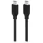 GENIUS ACC-C2CC-3A Kabel USB-C (M) - USB-C (M) 1 m černá / opletený / 60W