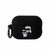 Karl Lagerfeld 3D Logo NFT Karl and Choupette Silikonové Pouzdro pro Apple AirPods Pro 2 černá
