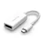 UGREEN Adaptér USB-C (M) - DisplayPort (F) 0.15m bílá