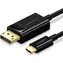 UGREEN Kabel USB-C (M) - DisplayPort (M) 1.5m černá / 4K