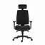 Powerton Jana černá / Kancelářské ergonomické křeslo / nosnost 130 kg 