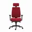 Powerton Jana červená / Kancelářské ergonomické křeslo / nosnost 130 kg 