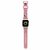Hello Kitty Liquid Silicone Kitty Head Logo Řemínek pro Apple Watch 38/40mm růžová