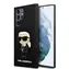 Karl Lagerfeld Liquid Silicone Ikonik NFT Zadní Kryt pro Samsung Galaxy S24 Ultra černá