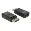 DeLock Adaptér DisplayPort 1.2 (M) - HDMI-A (F) černá