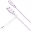 YENKEE YCU 315 PE SILIC Kabel USB-A (M) - USB-C (M) 1.5m fialová / 15W