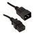 Kolink Prodlužovací kabel C20 na C19 - 1.8 m černá