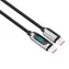 Solight Kabel USB-C (M) - USB-C (M)  2m černá / 100W / displej 