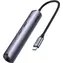 UGREEN CM418 USB Hub 5v1 USB-C šedá / 2x USB-A 3.0 / 1x HDMI (4K) / 1x RJ45 / 1x USB-C (PD) 