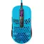 XTRFY M42 RGB Miami modrá / herní myš / optická / 16000DPI / 6 tlačítek / RGB / 2 velikosti / USB / 1.8m
