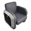 E-Blue EEC346-11 Herní sofa šedá / syntetická kůže / nosnost až 200 kg