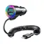 Joyroom JR-CL25 černá / Nabíječka do auta / 2x USB + kabel Lightning (M) 