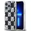 DKNY PC/TPU Checkered Pattern Zadní Kryt pro Apple iPhone 15 Pro černá