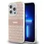 DKNY PC/TPU Repeat Pattern Tonal Stripe Magsafe Zadní Kryt pro Apple iPhone 15 Pro růžová