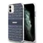 DKNY PC/TPU Repeat Pattern Tonal Stripe Magsafe Zadní Kryt pro Apple iPhone 11 modrá