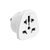 FIXED Adaptér USA Adapter pro zapojení UK US AUS nabíječek do USA zásuvek bílý