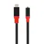 Tactical Pin4Fun Adapter USB-C/Jack 3,5mm 0,1m černá/červená