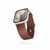 Epico Leather Watch Strap kožený řemínek pro Apple Watch 38/40/41/42mm hnědá