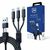 3mk Hyper Cable nabíjecí kabel 3in1 A/C to C/Micro/Lightning 1.5m černá