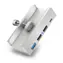 CONNECT IT USB DeskHub 4v1 na desku stolu stříbrná