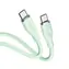 VOLTME Powerlink Moss Series CTC Kabel USB-C(M) 3A/60W 1m zelená / 2x USB-C(M)