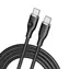 VOLTME Powerlink Moss Series CTC Kabel USB-C(M) 5A/100W 1.8m černá / 2x USB-C(M)