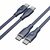 VOLTME Powerlink Rugg Series CTC Kabel USB-C(M) 3A/60W 1m modrá / 2x USB-C(M)