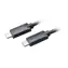 AKASA USB-C 3.1 (M) - USB-C 3.1 (M) 1 m černá