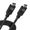 AKASA USB-C (M) - USB-C (M) 1m černá / USB4 / 40Gbps / 240W / PD 3.0