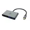 AKASA USB Hub / 2X USB-A 3.2 Gen 2 / 2x USB-C 3.2 Gen2 / PD 100W 