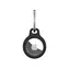 FIXED Silikonové pouzdro silky pro Apple AirTag černé
