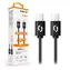 Aligator Datový kabel POWER 65W / USB-C/USB-C 3A / 2 / 5m černý