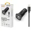 Aligator Nabíječka do auta pro iPh 5/6/7/8 s 2xUSB výstupem 2 / 4A / Turbo charge / černá