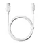 Baseus Silky (P10377703213-00) Rychlonabíjecí kabel USB-A/USB-C 100W 1m bílá