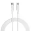 Allity AUC-02 Datový kabel USB-C/USB-C 2m 100W bílá