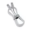Allity AUC-03 Datový kabel USB-C/USB-C 2m 100W bílá