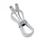 Allity AUC-03 Datový kabel USB-C/USB-C 2m 60W bílá