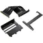 Sharkoon Angled Kit 4.0 černá / PCIe 4-slot Riser / PCIe 4.0 x16 / kabel 175mm