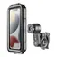 Interphone Univerzální voděodolné pouzdro na mobilní telefony Armor Pro úchyt na řídítka QUIKLOX max. 6.5" černé