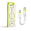 Mobile Origin Compact Cable USB-C to USB-C bílá / 10 cm
