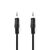 Nedis Stereo Audio kabel jack 3.5 mm (M) - jack 3.5 mm (M) 0.50 m černá 
