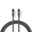 Nedis Optický audio kabel TosLink (M) - TosLink (M) 5.00 m šedá 