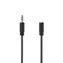 Nedis Stereo Audio kabel jack 3.5 mm (M) - jack 3.5 mm (F) 5.00 m černá