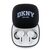 DKNY 3D Rubber Matte Finish TWS Bezdrátová Sluchátka Black