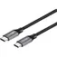 YENKEE YCU 323 BK Kabel USB-C 3.1 Gen 2 (M) - USB-C 3.1 Gen.2 (M) 1.5 m černá / až 100W