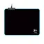 White Shark LED LUMINOUS L černá / podložka pod myš / 350 x 250mm