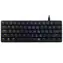 White Shark GK-006131 NAGAMAKI černá / herní mechanická klávesnice / US layout / hnědé spínače / USB / LED