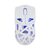 White Shark WGM-5019 DAGONET bílá / herní bezdrátová myš / optická / až 24000 DPI / 6 tlačítek / USB / RGB